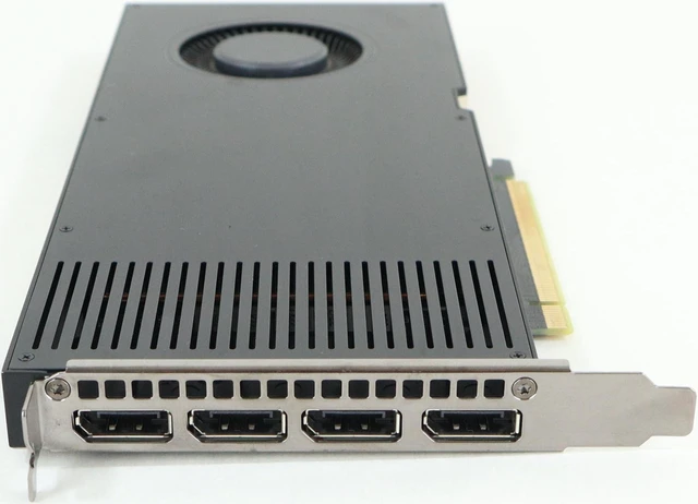 Alt view image 2 of 5 - HP Nvdia RTX A4000 16GB ECC 900-5G190-0300-001 20X24AT M12947-002 N23438-001