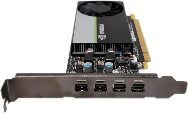 Alt view image 2 of 3 - HP nVIDIA T600 4GB GDDR6 PCI-E x16 4x miniDP 900-5G172-0320-000 M16992-001 M48379-001 340K9AA