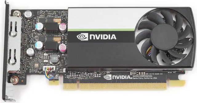 Alt view image 2 of 4 - Lenovo nVidia T600 4GB GDDR6 PCIe x16 4x miniDP 900-5G172-2721-000 5V10Y65017