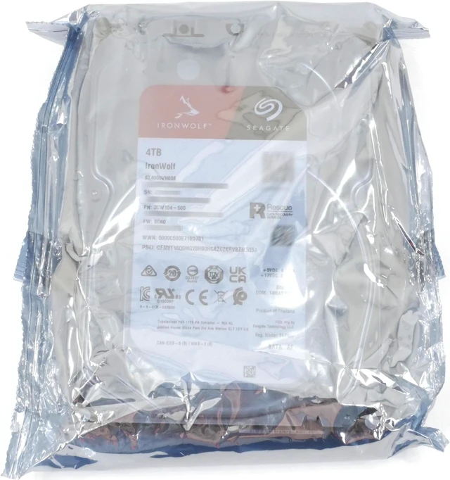 Refurbished: Seagate IronWolf 4TB ST4000VN006 5400 RPM SATA 6Gb/s