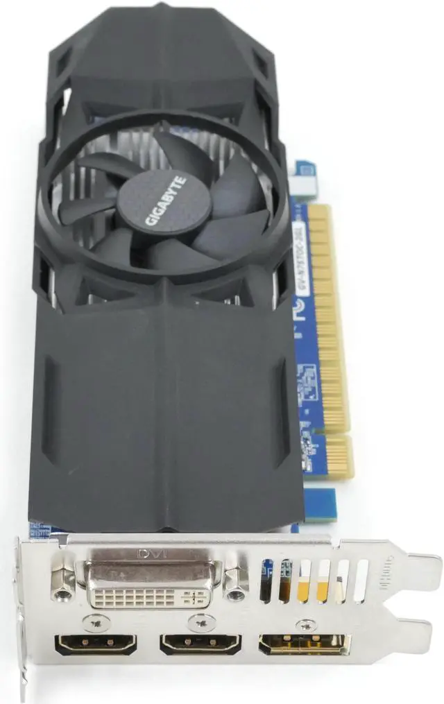Alt view image 3 of 4 - Gigabyte GV-N75TOC-2GL GTX750Ti 2GB PCIe 2xHDMI DP DVI LP