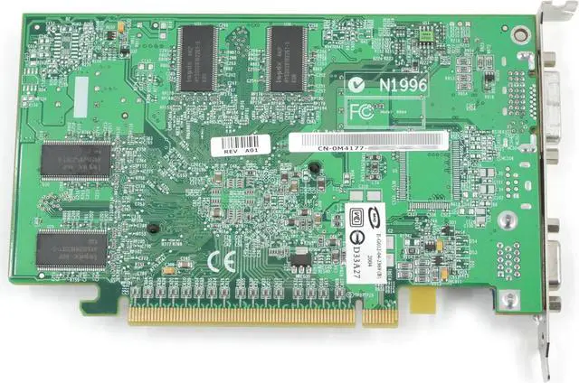 Alt view image 4 of 4 - Dell AMD ATI FireGL V3100 128MB PCI-E DVI VGA M4177