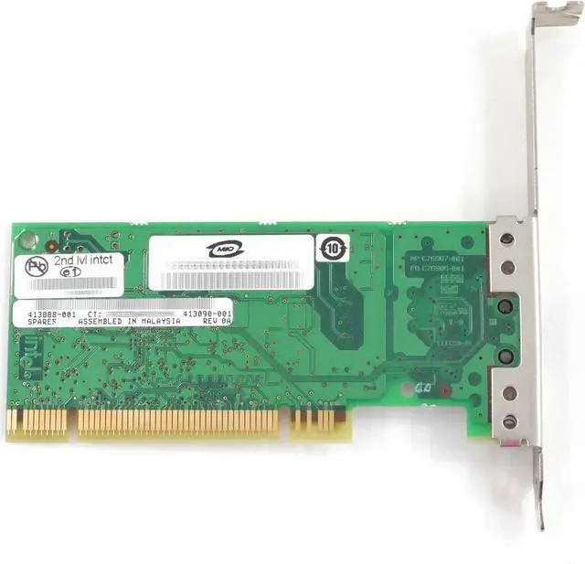 Alt view image 4 of 4 - HP Intel Pro 1000 GT NIC Network PCI Adapter Card 1x RJ45 413888-001 413090-001