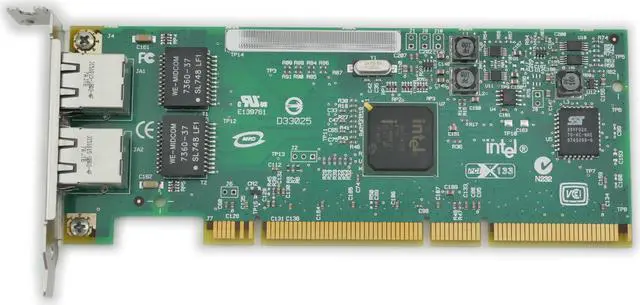 Alt view image 2 of 4 - IBM Pro 1000GT Dual Port 1G PCI-X Network Card PWLA8492GT1P20 73P5119 D12974-003