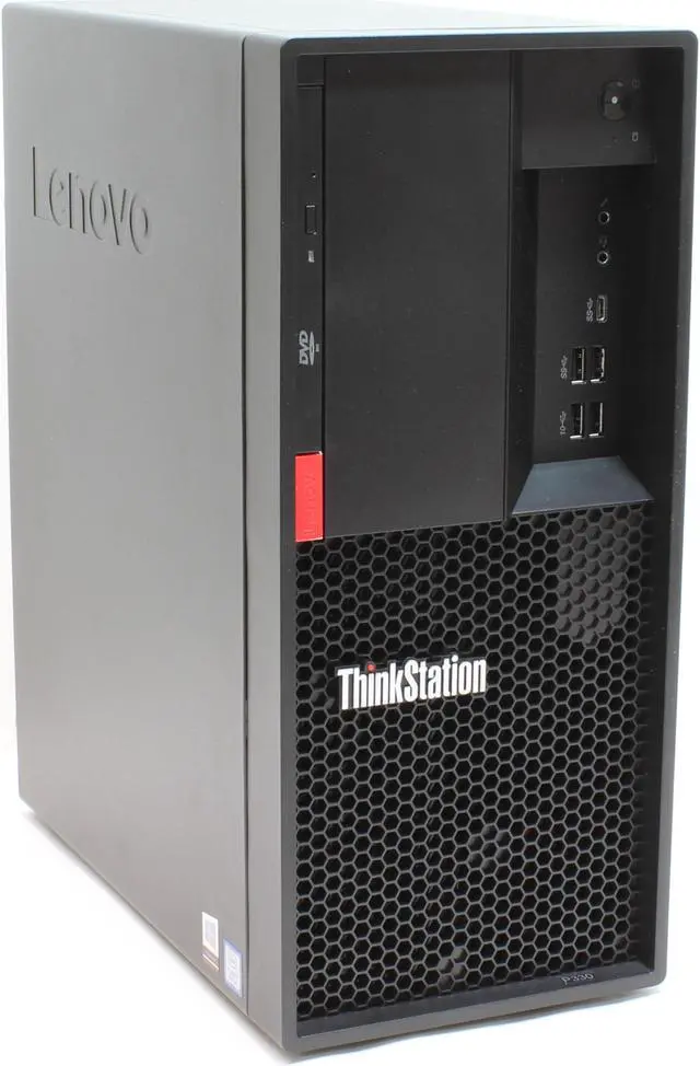 Alt view image 3 of 6 - Lenovo Thinkstation P330 MT Core i7-8700 32GB RAM 512GB M.2 2x4TB HDD 30D0S33L00