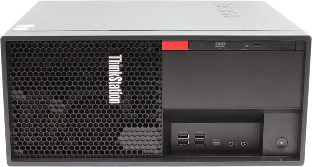 Alt view image 4 of 6 - Lenovo Thinkstation P330 MT Core i7-8700 32GB RAM 512GB M.2 2x4TB HDD 30D0S33L00