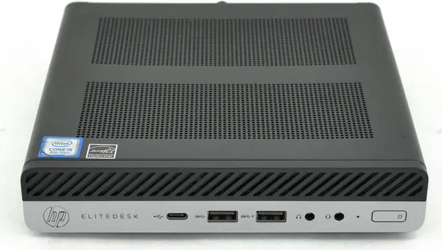 Alt view image 3 of 6 - HP EliteDesk 800 G4 Intel Core i5-8500 3GHz RAM 8GB SSD 256GB 5JY27US#ABA