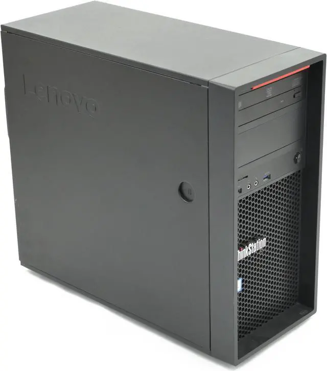 Main image of Lenovo ThinkStation P410 Tower Xeon E5-1650 RAM 16GB SSD 256GB Quadro P400