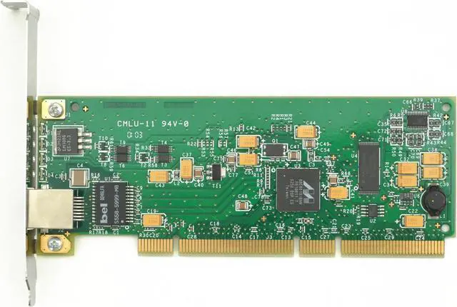 Alt view image 2 of 4 - SysKonnect GigaBit Ethernet 1000 Base-T PCI-X Network Adapter SK-9821 v2.0