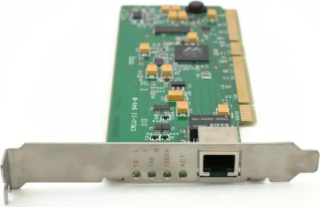Alt view image 3 of 4 - SysKonnect GigaBit Ethernet 1000 Base-T PCI-X Network Adapter SK-9821 v2.0