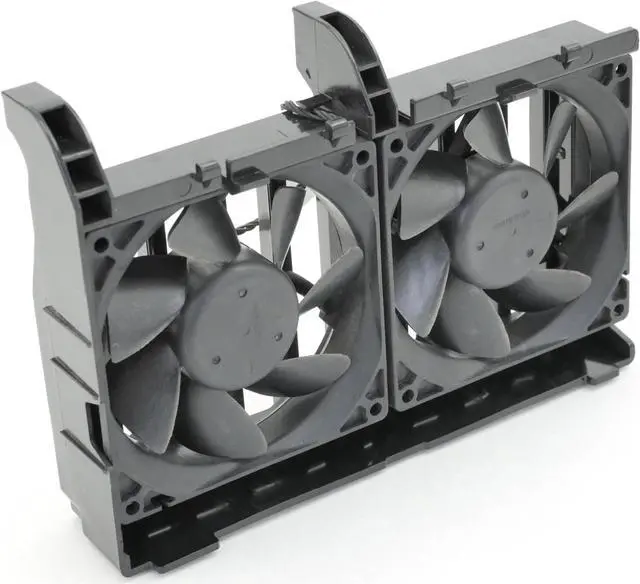 Main image of HP Z840 Workstation Front Case Dual Cooling fans Shroud 468762-003 530561-002 530551-002