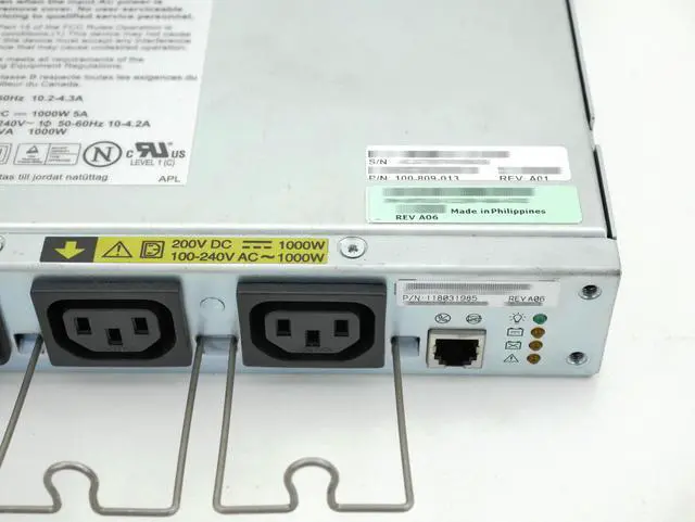 Alt view image 5 of 5 - DELL EMC Standby Power Supply for CX200 CX300 1000W 100-240V 118031985 9T610