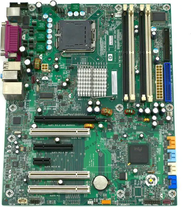 Main image of HP XW4300 Workstation Motherboard System Board 383595-002 416047-001