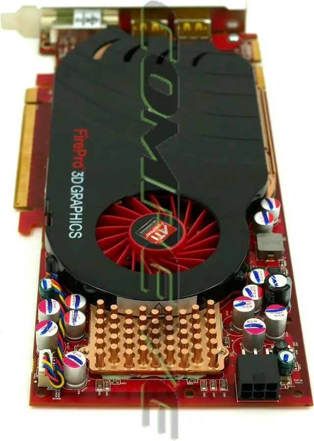 Alt view image 4 of 5 - Lenovo IBM AMD FirePro V7750 1GB GDDR3 PCIe x16 DP DVI 53Y8573
