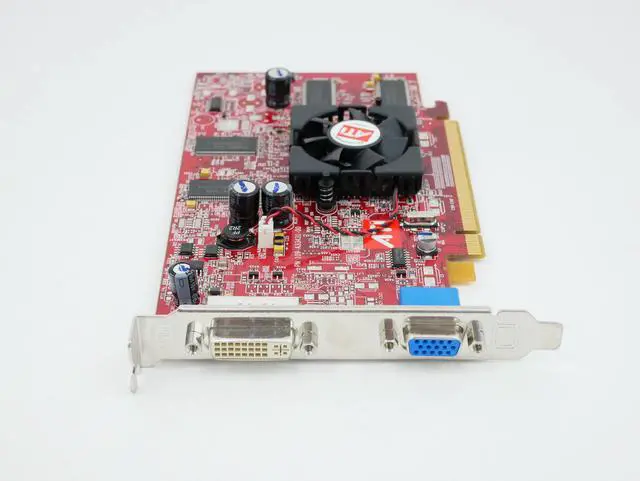 Alt view image 3 of 4 - HP AMD FireGL V3100 128MB PCIE x16 DVI VGA 398684-001 102A3344101 000001