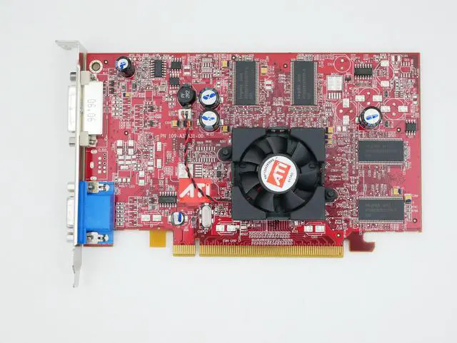 Alt view image 2 of 4 - HP AMD FireGL V3100 128MB PCIE x16 DVI VGA 398684-001 102A3344101 000001