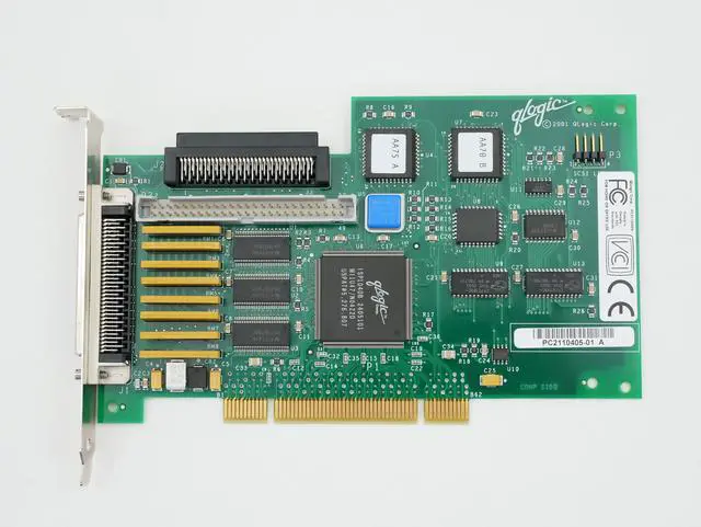 Alt view image 2 of 5 - QLogic Q logic PCI Ultra Wide differential SCSI Adapter QLA1041D/3V 30-56622-01