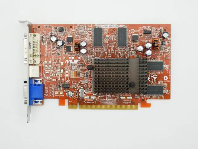 Alt view image 2 of 5 - Asus AMD Radeon X300 128MB DDR PCIe x16 DVI VGA S-Video EAX300LE