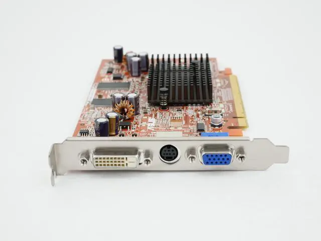 Alt view image 3 of 5 - Asus AMD Radeon X300 128MB DDR PCIe x16 DVI VGA S-Video EAX300LE