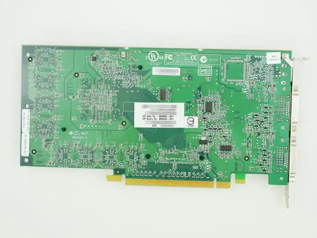 Alt view image 4 of 4 - HP nVidia Quadro FX1300 128MB PCI-E x16 365890-001 366495-001