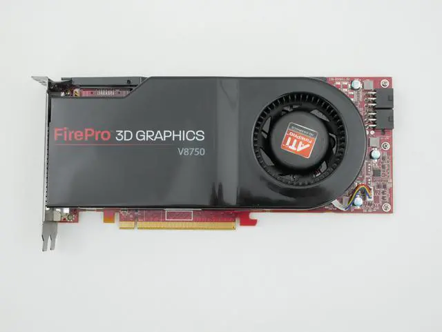 Alt view image 2 of 5 - AMD ATI FirePro v8750 2GB GDDR5 PCI-E x16 Video Card 102B5060200