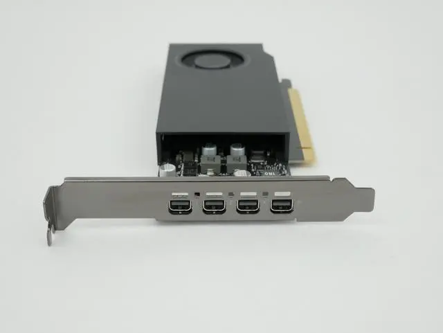 Alt view image 3 of 6 - HP Nvidia RTX A1000 8GB GDDR6 PCI-e x16 4x miniDP N86122-001 N91236-001