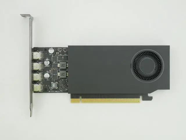 Alt view image 2 of 6 - HP Nvidia RTX A1000 8GB GDDR6 PCI-e x16 4x miniDP N86122-001 N91236-001
