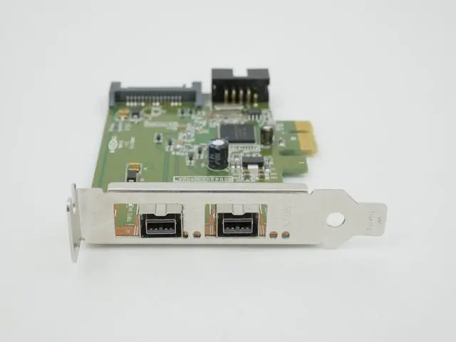 Alt view image 3 of 5 - HP IEEE 1394b FireWire Interface Card PCIe x1 LP HP HI348 491886-002 632487-001