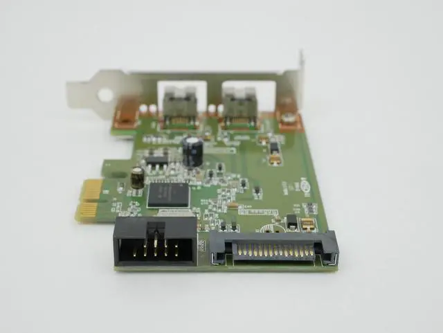 Alt view image 4 of 5 - HP IEEE 1394b FireWire Interface Card PCIe x1 LP HP HI348 491886-002 632487-001