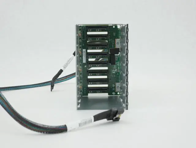 Alt view image 2 of 6 - HP ProLiant DL385 G10+ SAS SATA Cage KIT Cables 8x SFF P20877-001 P39777-001