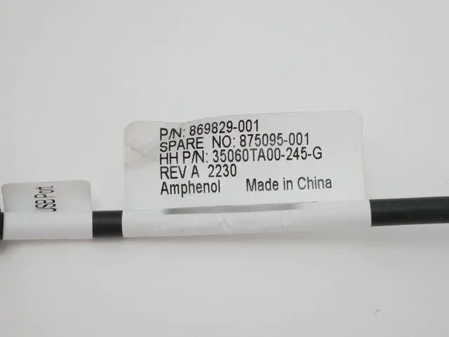 Alt view image 6 of 7 - HP Universal Media Bay KIT DVD 2x USB DP Cables 784623-001 875095-001 867120-001