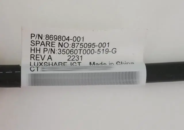 Alt view image 7 of 7 - HP Universal Media Bay KIT DVD 2x USB DP Cables 784623-001 875095-001 867120-001