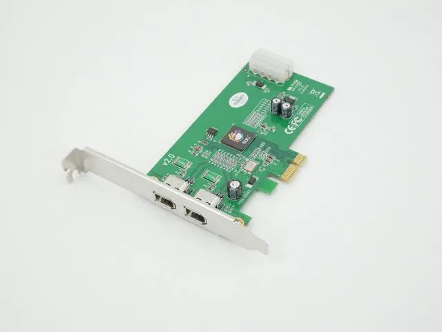Main image of SIIG FireWire 1394a 2-Ports PCIe x1 Adapter Card NN-E20012-S2
