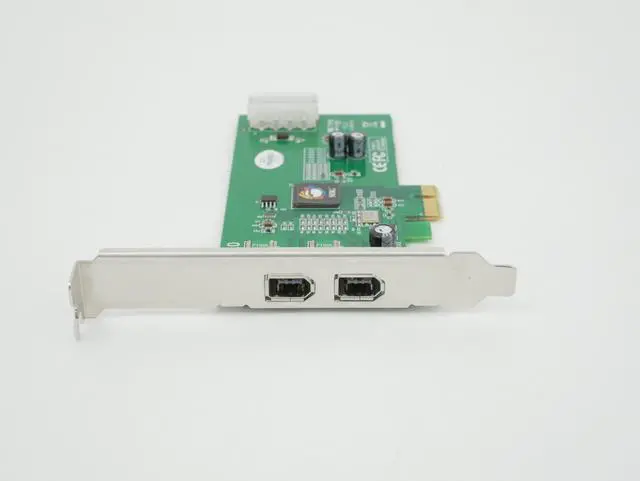 Alt view image 3 of 5 - SIIG FireWire 1394a 2-Ports PCIe x1 Adapter Card NN-E20012-S2