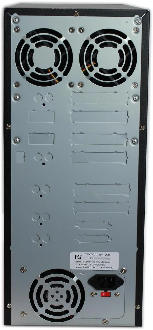 Alt view image 4 of 4 - Aleratec 1:7 DVD/CD Copy Tower Duplicator DVD RW (R DL) DVD-RAM X 260182