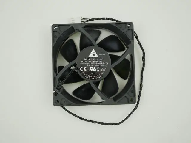 Main image of HP Delta Electronics Z800 Z820 Z840 WS Case Cooling Fan QUR0912VH 647113-001