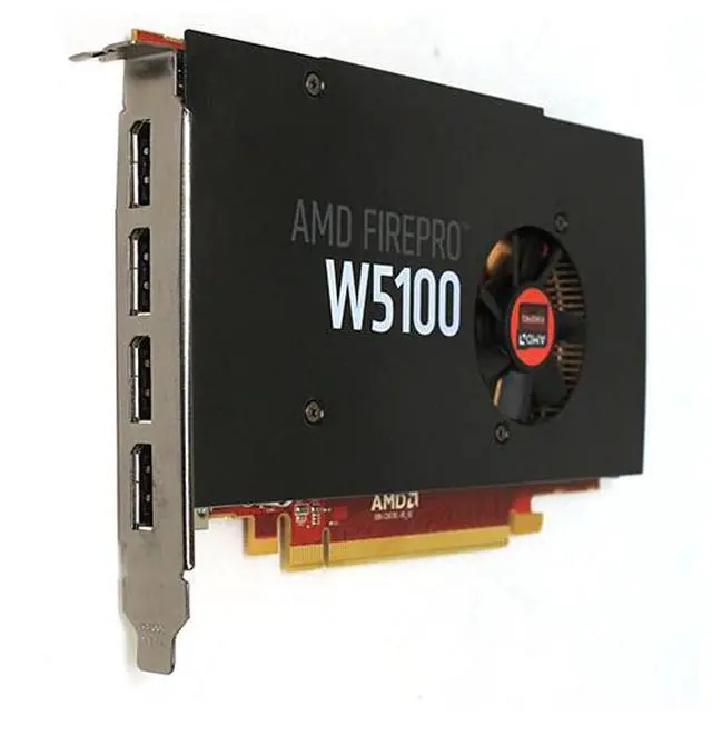 Main image of AMD FirePro W5100 4GB 128-bit GDDR5 PCI Express 3.0 x16 4K Workstation Video Card