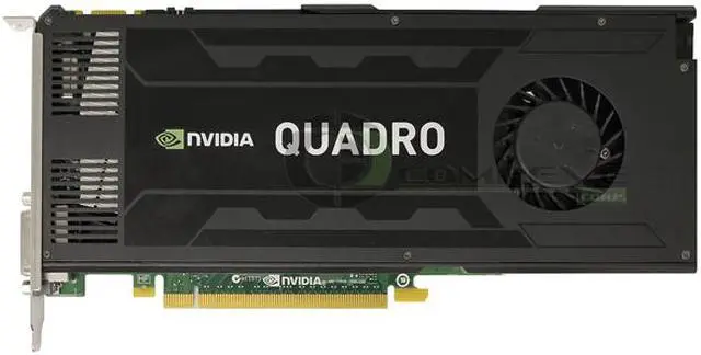 Alt view image 2 of 2 - Nvidia Quadro K4000 3GB GDDR5 PCIe 2.0 x16 Dual DisplayPort DVI-I Graphics Card