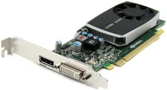 Alt view image 2 of 3 - nVidia Quadro 600 1GB DDR3 PCIe x16 DVI DisplayPort Video Graphics Card OEM