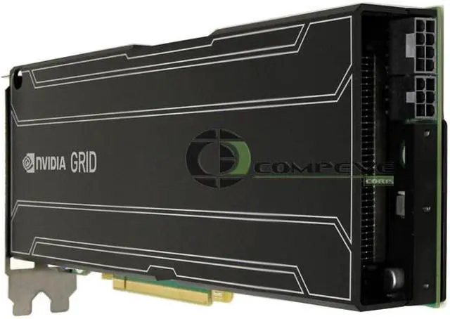 Alt view image 2 of 3 - NVIDIA Video Card 900-52055-0010-000 GRID K2 8GB DDR5 PCI-Express Passive Cooling White Brown Box NCNR