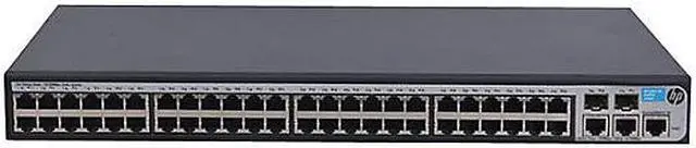 Main image of HP 1910-48 Managed L3 Switch 48 Ethernet Ports & 2 Combo Gigabit SF JG540A#ABA
