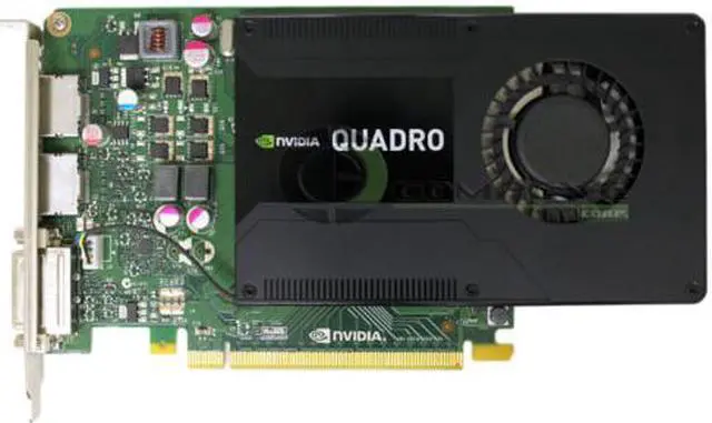 Alt view image 3 of 4 - IBM/Lenovo Nvidia Quadro K2200 4GB GDDR5 PCIe x16 DVI DP Graphics Video Card 00FC810