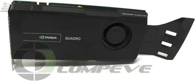 Alt view image 4 of 5 - Dell Nvidia Quadro 5000 Graphics Card 2.5GB GDDR5 Memory 320-Bit Video Card, JFN25