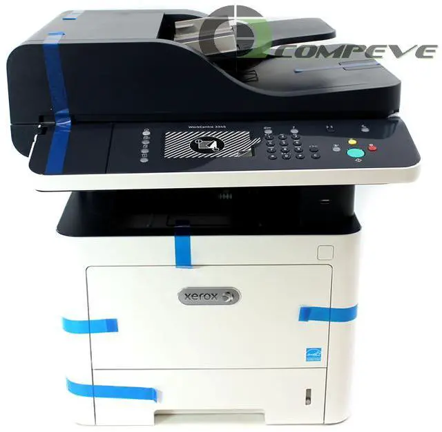 Alt view image 2 of 4 - Xerox WorkCentre 3345/DNI Laser Multifunction Printer - Monochrome - Plain Paper Print - Desktop - Copier/Fax/Printer/Scanner - 42 ppm Mono Print - 1200 x 1200 dpi Print - Automatic Duplex Print - ...