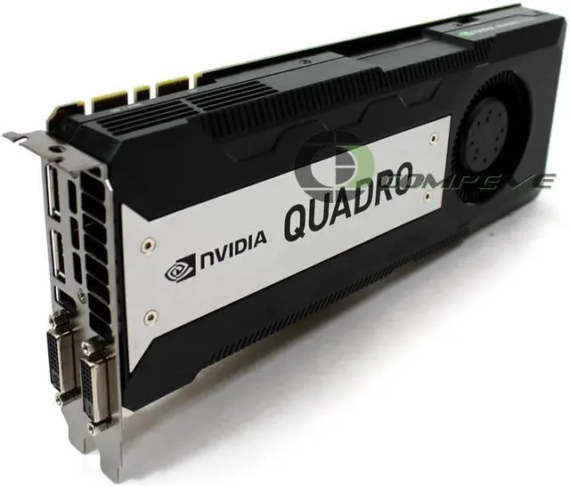 Alt view image 3 of 3 - PNY nVidia Quadro K6000 12 GB DVI X2 DP VCQK6000 Video Graphics Card