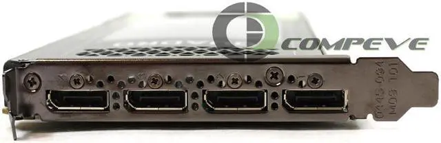 Alt view image 3 of 5 - PNY Quadro M4000 Graphic Card - 8 GB GDDR5 - Single Slot Space Required - 256 bit Bus Width - Fan Cooler - OpenGL 4.5, DirectX 12, DirectCompute, OpenCL - 4 x DisplayPort - 0 - PC, Linux - 4 x ...