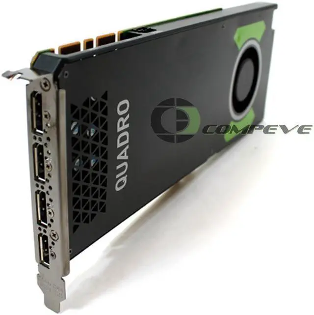 Alt view image 2 of 5 - PNY Quadro M4000 Graphic Card - 8 GB GDDR5 - Single Slot Space Required - 256 bit Bus Width - Fan Cooler - OpenGL 4.5, DirectX 12, DirectCompute, OpenCL - 4 x DisplayPort - 0 - PC, Linux - 4 x ...