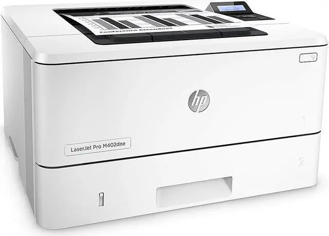 Main image of HP LaserJet Pro M402DNE monochrome duplex laser printer C5J91A#BGJ C5J91A