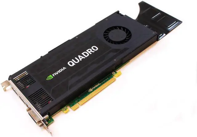 Alt view image 4 of 5 - Dell Nvidia Quadro K4200 Graphics Card 4GB GDDR5 Memory PCIe 2.0x16  256-Bit Full Height Bracket, J4F85