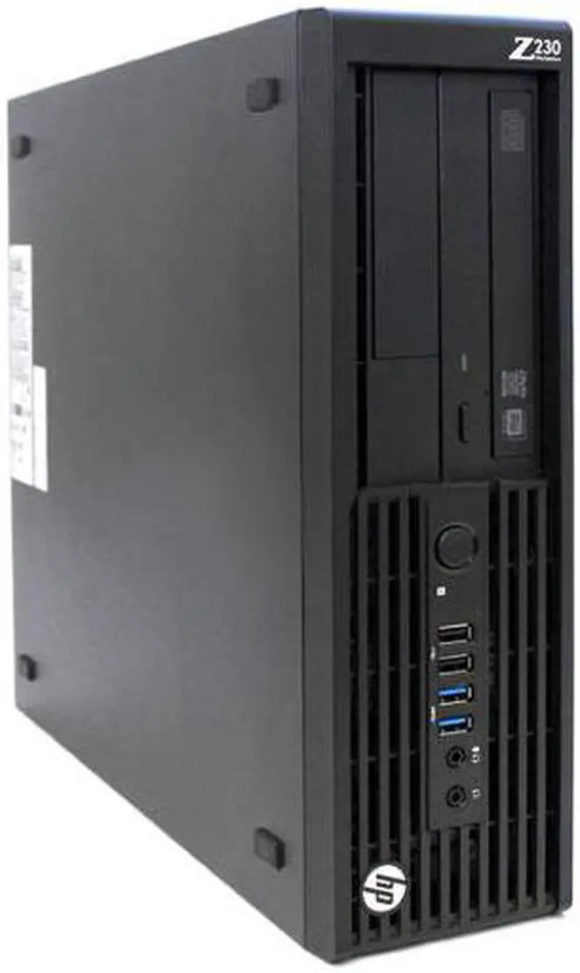 Alt view image 3 of 3 - HP Z230 SFF Workstation D1P35AV Intel Xeon E3-1245v3 3.40GHz 8GB 500GB HDD Win10/ NVS 290